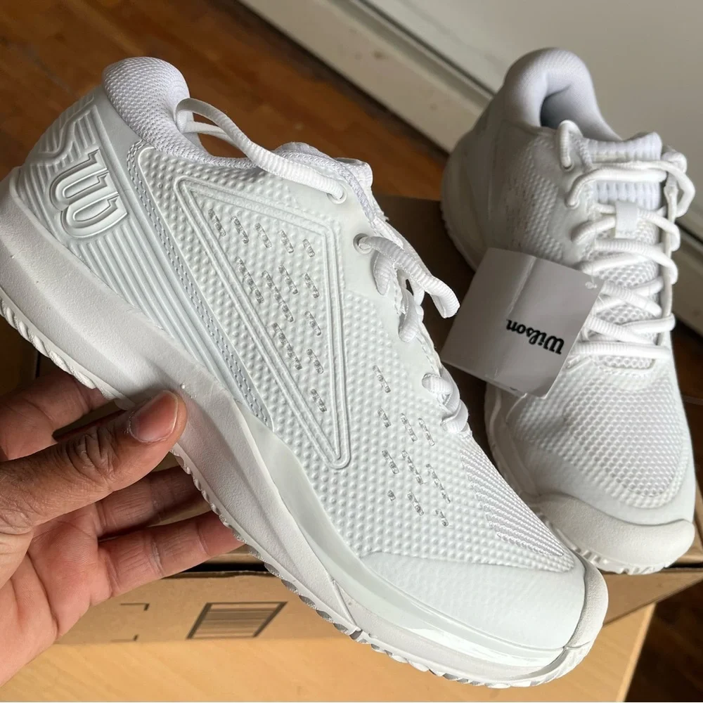 Wilson Rush Pro Ace Tennis Shoes size 8. - White - Picture 7 of 11